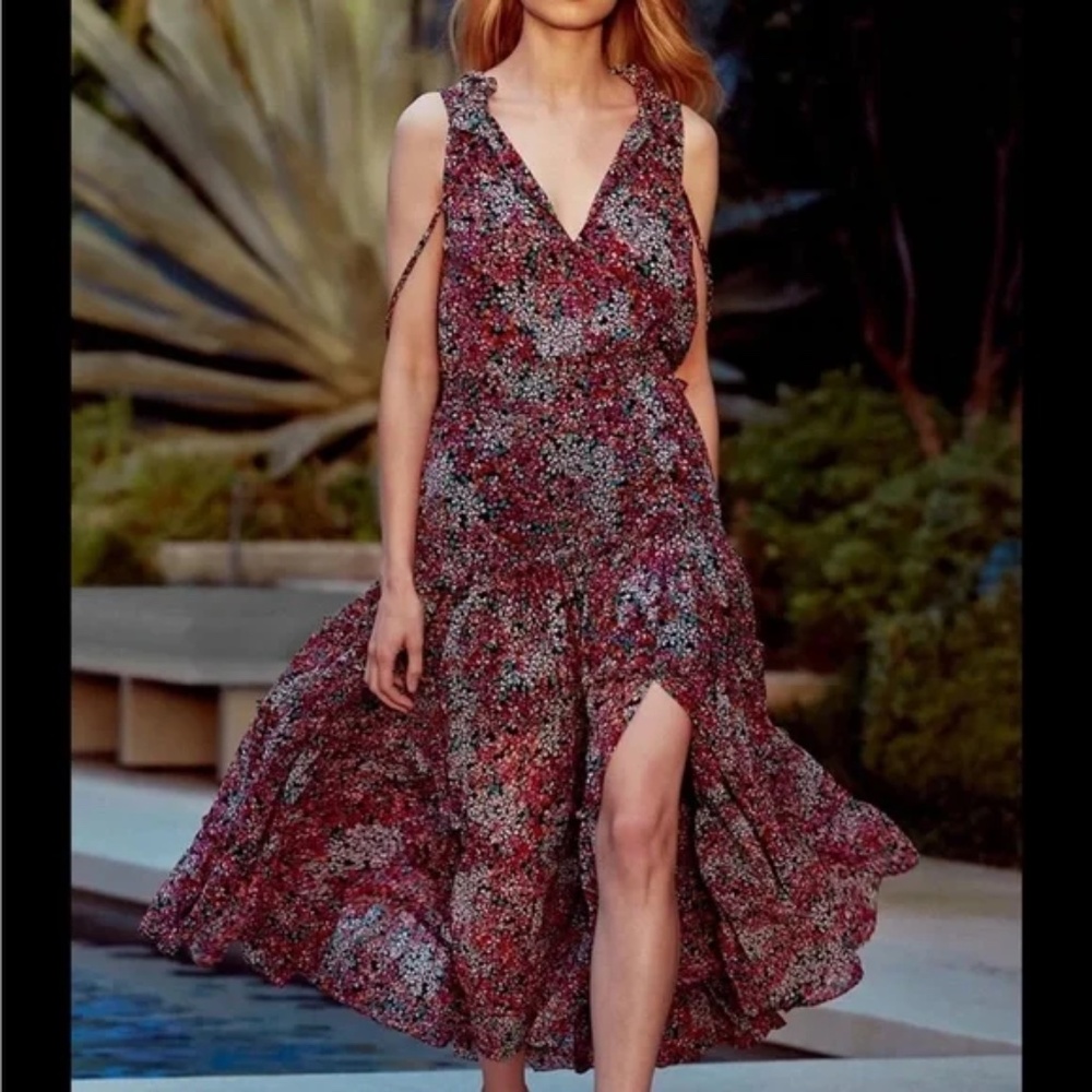 Misa Hollen Floral Maxi Dress